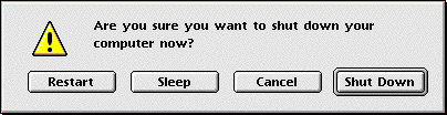 Shutdown Dialog