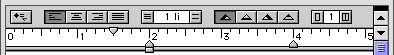 ClarisWorks Ruler